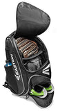 EASTON E210BP Bat & Equipment Backpack Bag | Baseball Softball | 2020 | Red | 2 Bat Sleeves | Smart Gear Storage Shelf | Vented Shoe Pocket | Valuables Pocket | Fence Hook - backpacks4less.com
