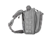 5.11 Rush Moab 6 Tactical Sling Pack Military Molle Backpack Bag, Style 56963, Grey - backpacks4less.com