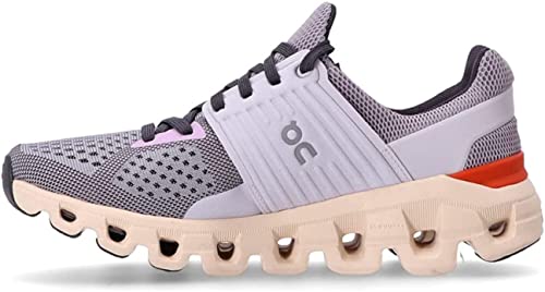 ON Women's Cloudswift Sneakers, Lavender/Lilac, Grey, 8