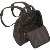 Le Donne U Zip Mid Size Woman's Backpack, Black - backpacks4less.com