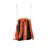 EASTON WALK-OFF IV Bat & Equipment Backpack Bag | Baseball Softball | 2020 | Orange | 2 Bat Sleeves | Vented Shoe Pocket | External Helmet Holder | 2 Side Pockets | Valuables Pocket | Fence Hook - backpacks4less.com