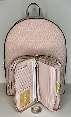Michael Kors MICHAEL Michael Kors Jaycee Large Backpack bundled with Large Continental Wallet/Wristlet Purse Hook - backpacks4less.com