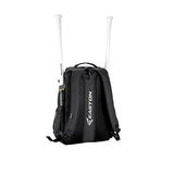 EASTON WALK-OFF IV Bat & Equipment Backpack Bag | Baseball Softball | 2020 | Black | 2 Bat Sleeves | Vented Shoe Pocket | External Helmet Holder | 2 Side Pockets | Valuables Pocket | Fence Hook - backpacks4less.com