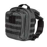 5.11 Rush Moab 6 Tactical Sling Pack Military Molle Backpack Bag, Style 56963, Black