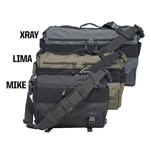 5.11 RUSH Delivery LIMA Tactical Messenger Bag, Medium, Style 56177, D–