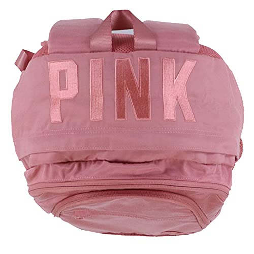 Victoria's Secret Pink Collegiate Backpack (Smokey Rose) - backpacks4less.com