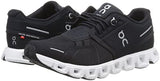 On-Women's Women's Cloud 5 Sneakers, Black/White, 8 Medium US - backpacks4less.com
