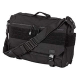 5.11 Tactical Rush Delivery Lima Bag, Water-Resistant Nylon, Non-Slip Cross-Body Strap, Black, 1 SZ, Style 56177 - backpacks4less.com
