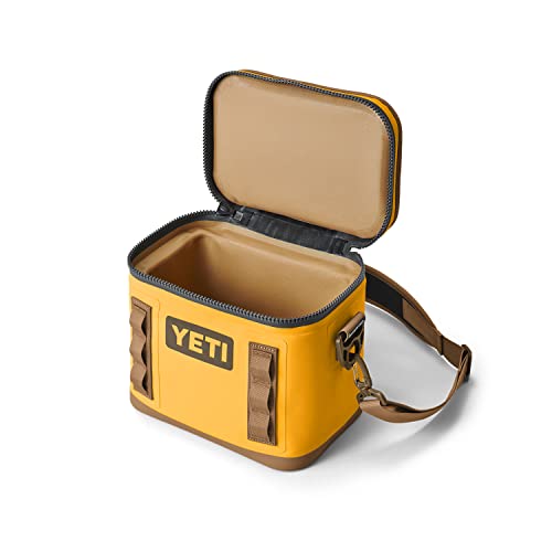 YETI Hopper Flip 8 Portable Soft Cooler, Alpine Yellow–