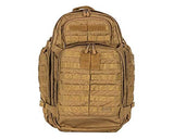 5.11 RUSH72 Tactical Backpack, Large, Style 58602, Flat Dark Earth - backpacks4less.com