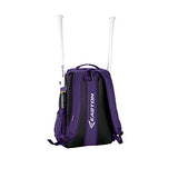 EASTON WALK-OFF IV Bat & Equipment Backpack Bag | Baseball Softball | 2020 | Purple | 2 Bat Sleeves | Vented Shoe Pocket | External Helmet Holder | 2 Side Pockets | Valuables Pocket | Fence Hook - backpacks4less.com