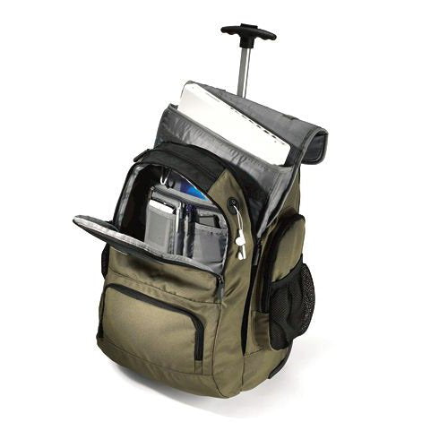 Samsonite Wheeled Backpack (21 x 8 x 14), Black/Charcoal - backpacks4less.com