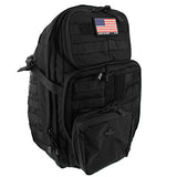 5.11 RUSH24 Tactical Backpack Med First Aid Patriot Bundle - Black - backpacks4less.com