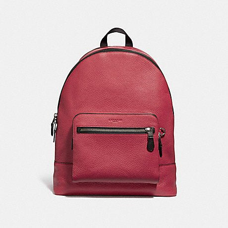 COACH WEST BACKPACK, F23247, TRUE RED - backpacks4less.com