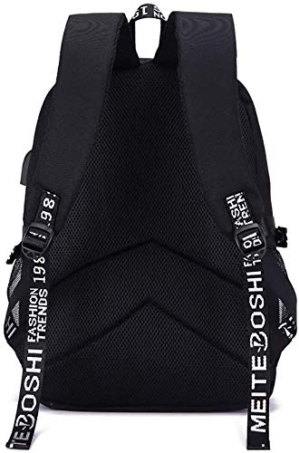 DarkT S-Stranger Thing-s Backpack, Luminous School Bag, Laptop Backpack With USB Charging Port, Unisex College Daypack - backpacks4less.com