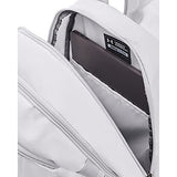 Under Armour Hustle 5.0 Team Backpack, (100) White / / Metallic Gold, One Size Fits All