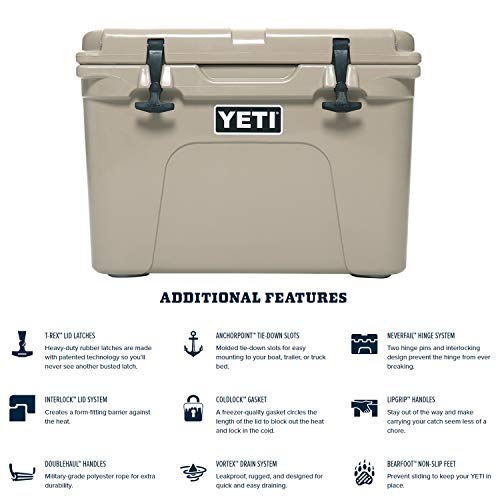 YETI Tundra  Cooler, Desert Tan– backpacks4less.com