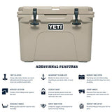 YETI Tundra 35 Cooler, Desert Tan - backpacks4less.com