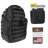 5.11 RUSH24 Tactical Backpack Med First Aid Patriot Bundle - Double Tap