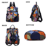COFIHOME HAOOT Fashion Backpack for Women Waterproof Rucksack Daypack Anti-theft Shoulder Bag Handbag Casual Travel Bag Hiking Backpack Purse with Pom Pom Keychain - backpacks4less.com
