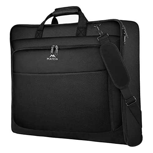 MATEIN Garment Bags, Large Suit Travel Bag with Pockets Shoulder