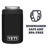 YETI, Can Insulator Rambler Colster Black - backpacks4less.com