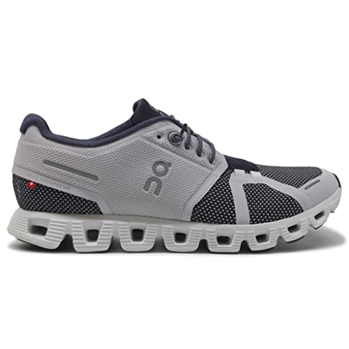 ON Womens Cloud 5 Combo Textile Synthetic Lavender Ink Trainers 8 US - backpacks4less.com