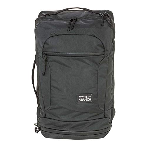 MYSTERY RANCH Mission Rover Travel Bag - Carry-on Suitcase, 3-Way Carry, Black - backpacks4less.com