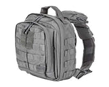 5.11 Rush Moab 6 Tactical Sling Pack Military Molle Backpack Bag, Style 56963, Grey