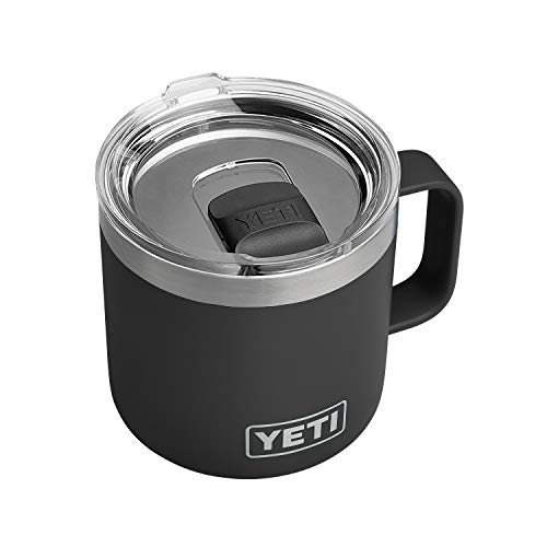 YETI Rambler 14 oz Mug, Vacuum Insulated, Stainless Steel with