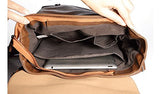 Kenox Vintage PU Leather Laptop Backpack Knapsack Rucksack Weekender Daypack Bag - backpacks4less.com