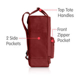 Fjallraven - Kanken Classic Backpack for Everyday, Ox Red - backpacks4less.com