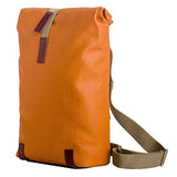 Brooks England Pickwick Day Pack, Small, Goosebeak/Maroon - backpacks4less.com