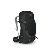 Osprey Packs Stratos 50 Backpacking Backpack, Black, M/l, Medium/Large - backpacks4less.com