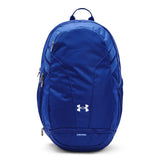 Under Armour Hustle 5.0 Team Backpack, (400) Royal/Royal/Metallic Silver, One Size Fits All