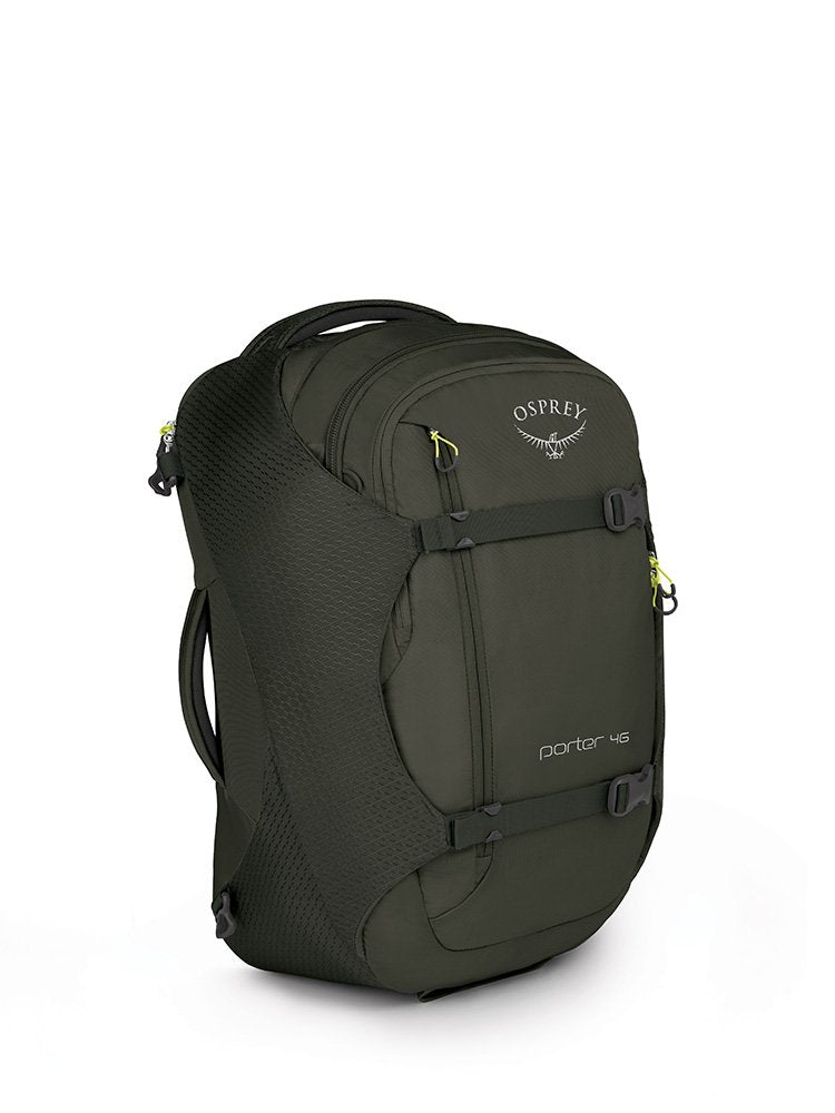 Osprey Packs Porter 46 Travel Backpack, Castle Grey, One Size - backpacks4less.com