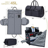 Womens Convertible Garment Tassen voor Reizen, MODOKER Waterdichte Carry On Kledingstuk Tas Kledingstuk Tas - 2 in 1 Hangende Koffer Pak Reizen Bagage Tas, Groen Womens Convertible Garment Tassen voor Reizen, MODOKER Waterdichte Carry On Kledingstuk Tas Kledingstuk Tas - 2 in 1 Hangende Koffer Pak Reizen Bagage Tas, Groen