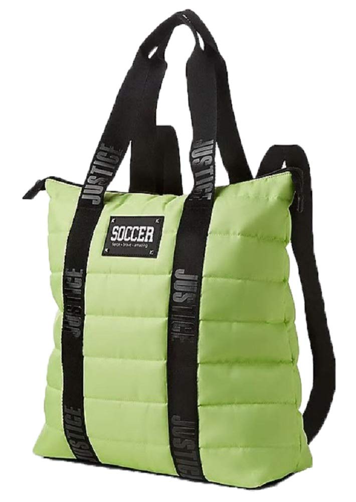 Quilted Soccer Duffel Backpack Tote/Duffle Bag for Girls - backpacks4less.com