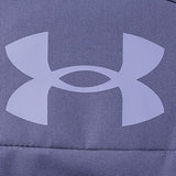 Under Armour Halftime Backpack, (558) Tempered Steel/Midnight Navy/Aurora Purple, One Size Fits All