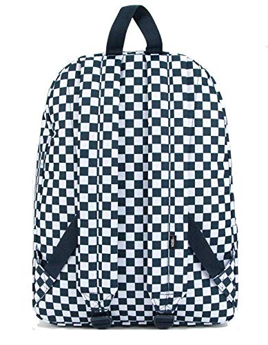 Vans Navy Blue White Checkerboard Old Skool Backpack - backpacks4less.com