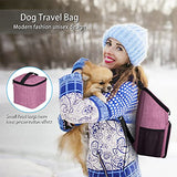 BAGLHER 丨Dog Travel Bag,Airline Approved Pet Supplies Backpack,Dog Travel Backpack with 2 Silicone Collapsible Bowls and 2 Food Baskets. - backpacks4less.com