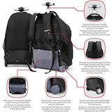Swiss Gear 15.6" Rolling Computer Backpack (SWA0961) - backpacks4less.com