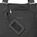 Baggallini womens Travel Avenue Tote, Charcoal, One Size US - backpacks4less.com