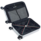 Mia Toro Italy Moda Hardside 28 Inch Spinner Luggage, Gunmetal, One Size
