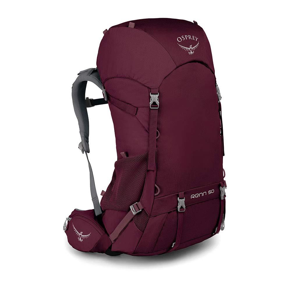 Osprey Packs Renn 50 Women's Backpacking Pack, Aurora Purple, One Size - backpacks4less.com