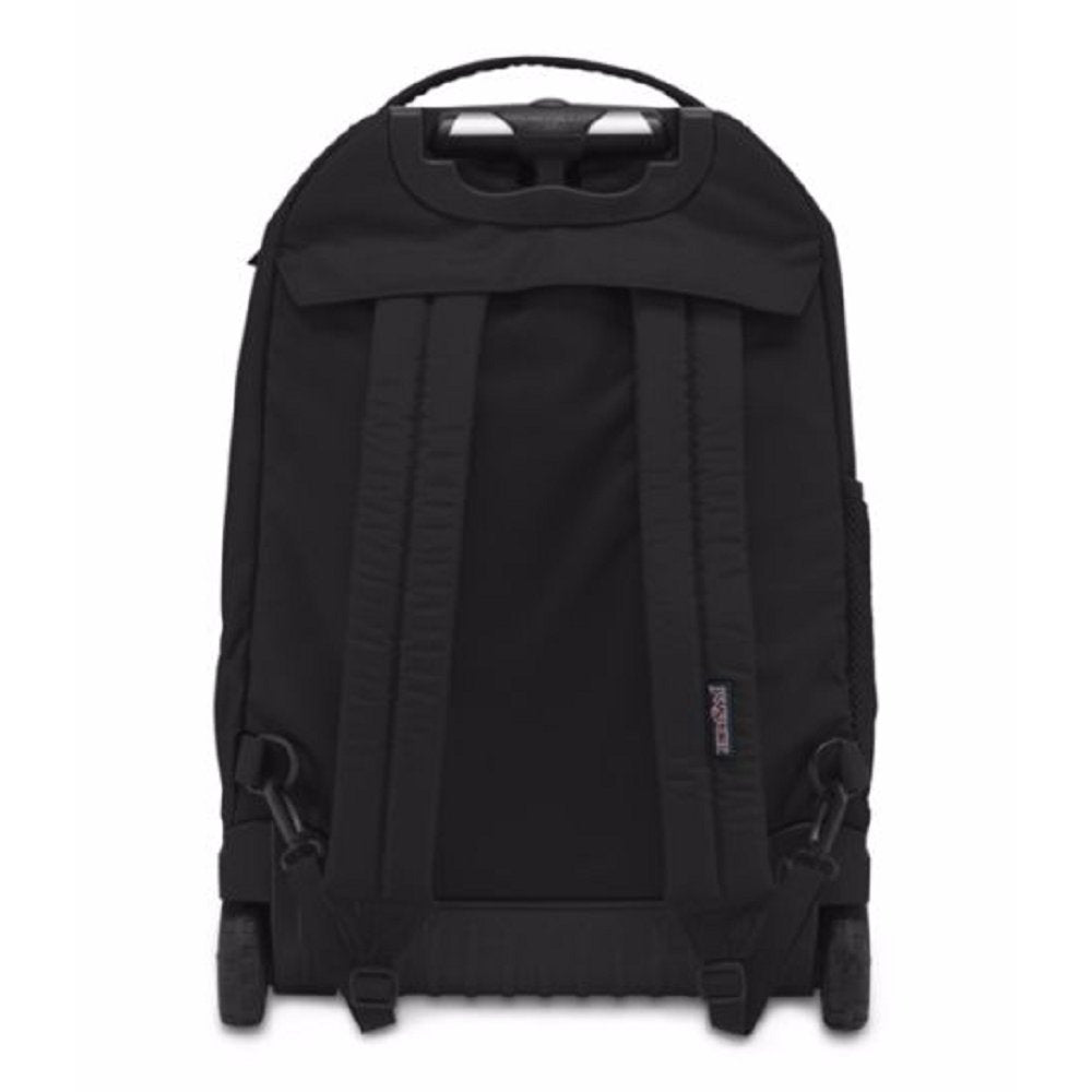 JanSport Driver 8 Core Series Wheeled Backpack (Black/Black) - backpacks4less.com