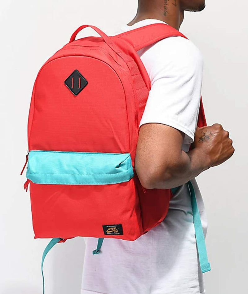 Nike SB Icon Backpack (University Red/Cabana/Wheat) - backpacks4less.com