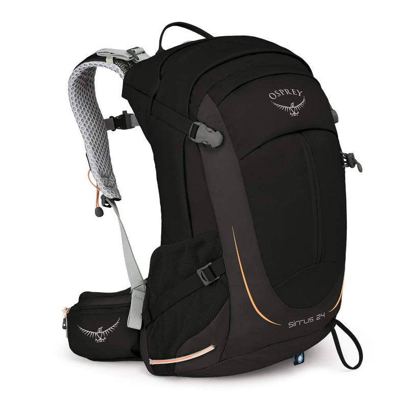 Osprey Packs Sirrus 24 Women's Hiking Backpack, Black, o/s, One Size - backpacks4less.com