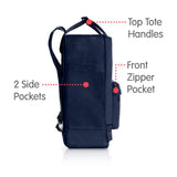 Fjallraven - Kanken Classic Backpack for Everyday, Royal Blue - backpacks4less.com