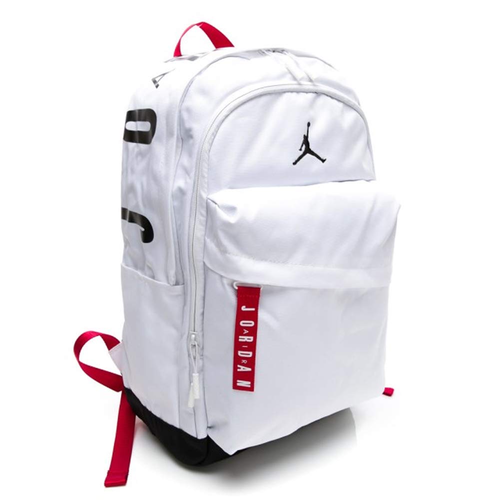 Nike Jordan Air Patrol Backpack (One Size, White)–